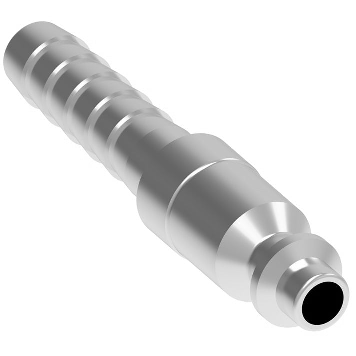 71A Hansen® by Danfoss | Pneumatic Quick Disconnect Coupling | 6000 Series | Hose Barb End | 3/4" Hose ID x 3/4" Body Size | Plug | Steel