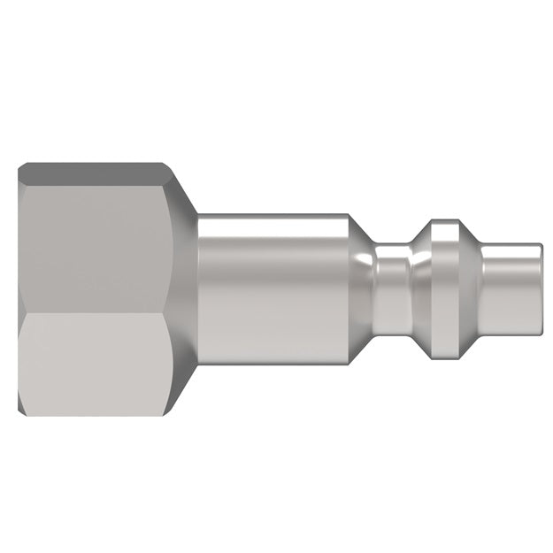 67GAS Hansen® by Danfoss | Pneumatic Quick Disconnect Coupling | 6000 Series | 3/4" Male NPTF x 3/4" Body Size | Plug | With Bleeder Ball Check | Steel