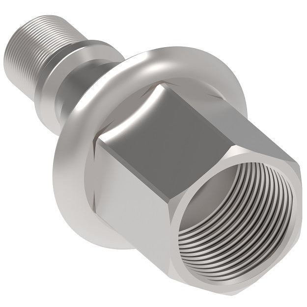 FD69-1002-08-08 Hansen® by Danfoss | Quick Disconnect Coupling | FD69 Series | 1/2" Female NPT x 1/2" Water Blast | Plug | No Seal | Steel