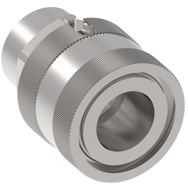 FD69-1026-06-08 Hansen® by Danfoss | Quick Disconnect Coupling | FD69 Series | 3/8" Female NPT x 1/2" Water Blast | Socket | FKM Seal | Steel