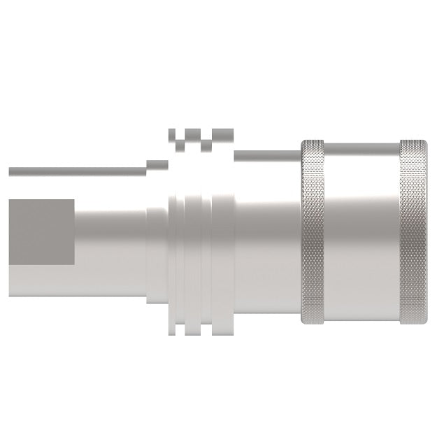 FD72-1001-08-10 Hansen® by Danfoss | Quick Disconnect Coupling | FD72/FD76 Series | 1/2" Female NPT x 5/8" Farm/AG ISO 5675 Interchange | Socket | Buna-N Seal | Steel