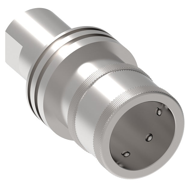 FD72-1001-08-10 Hansen® by Danfoss | Quick Disconnect Coupling | FD72/FD76 Series | 1/2" Female NPT x 5/8" Farm/AG ISO 5675 Interchange | Socket | Buna-N Seal | Steel
