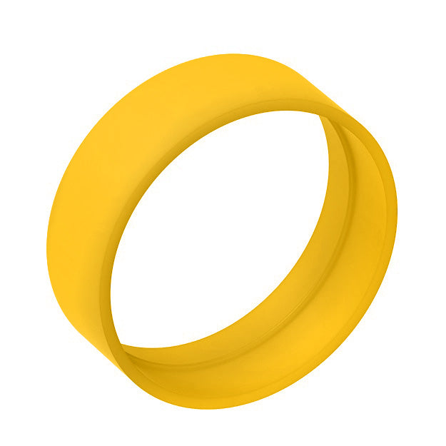 CR10FFPYL Hansen® by Danfoss | Quick Disconnect Coupling | Color Coding Ring for FF Series/MLFF Series Plugs | 3/8" Body Size | Yellow