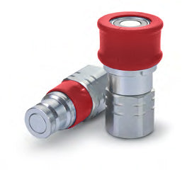 CR10FFSRD Hansen® by Danfoss | Quick Disconnect Coupling | Color Coding Ring for FF Series/MLFF Series Sockets | 3/8" Body Size | Red