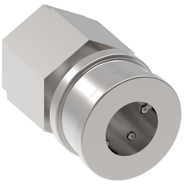 12H46 Hansen® by Danfoss | Quick Disconnect Coupling | HK10/12/20 Series | 1-1/2" Female NPTF x 1-1/2" ISO 7241-1 B | Socket | NBR Seal | Steel