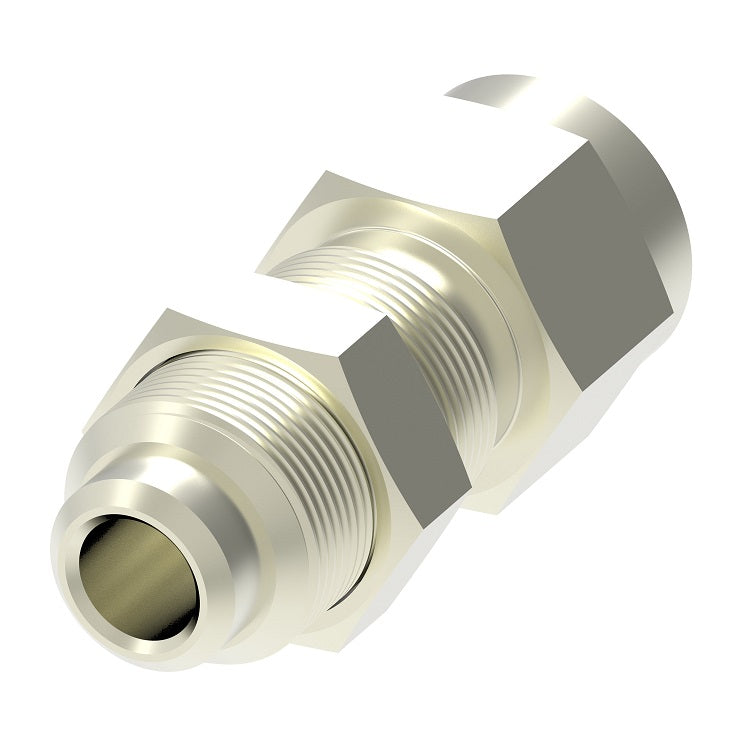 FF14793 Hansen® by Danfoss | Gauge Adapter | 1/4" Female NPT x M16 Male Metric | Nickel Plated Steel
