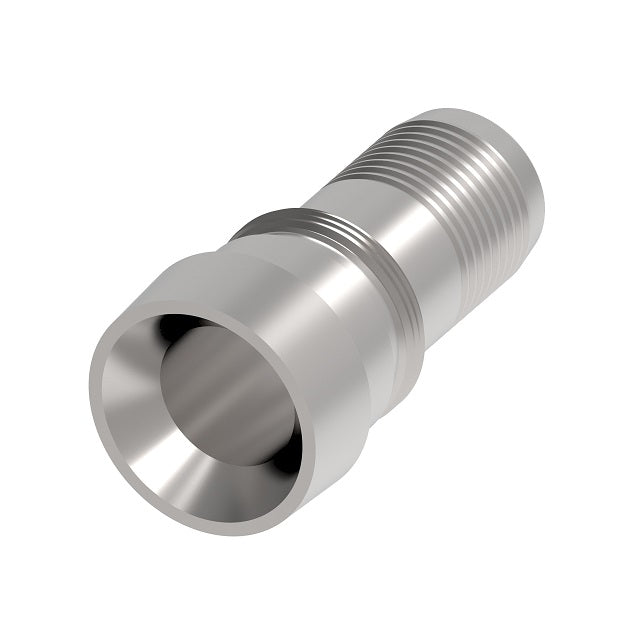 NJ-16-C Weatherhead by Danfoss | Everswage | Female 37° JIC Insert Crimp Fitting for Everflex Hose | 7/8" Hose Barb x 1" Female 37° JIC | Carbon Steel