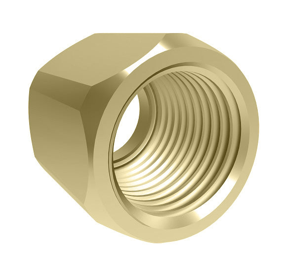 NNJ-10-B Weatherhead by Danfoss | Everswage | Female 37° JIC Nut for Everflex Hose | 1/2" Hose ID x 5/8" Female 37° JIC | Brass