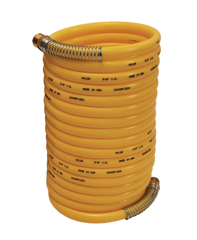CC1450 Coil-Chief by Dixon Valve | Self-Storing Air Hose | 1/4" Hose ID | 1/4" Male NPT x 1/4" Male NPT | 50ft Length | Nylon