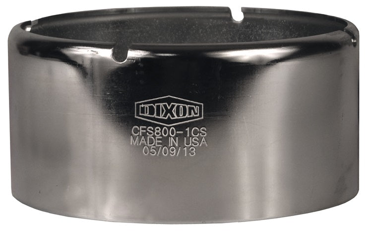 CFS800-2CS Dixon King Crimp® | Short Frac Ferrule |8.750" Ferrule ID | for Hose OD from 8-37/64" to 8-44/64" | Carbon Steel