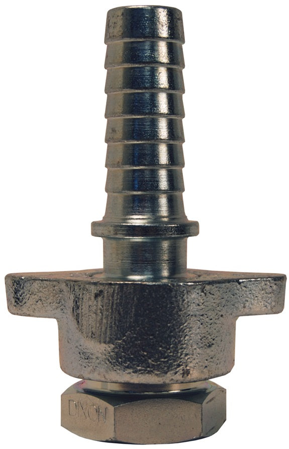 GDF6 by Dixon Valve | Boss® Ground Joint Air Hammer Coupling | Complete Female | with Female Spud | Compact | 1/2" Female NPT | Plated Iron/Steel