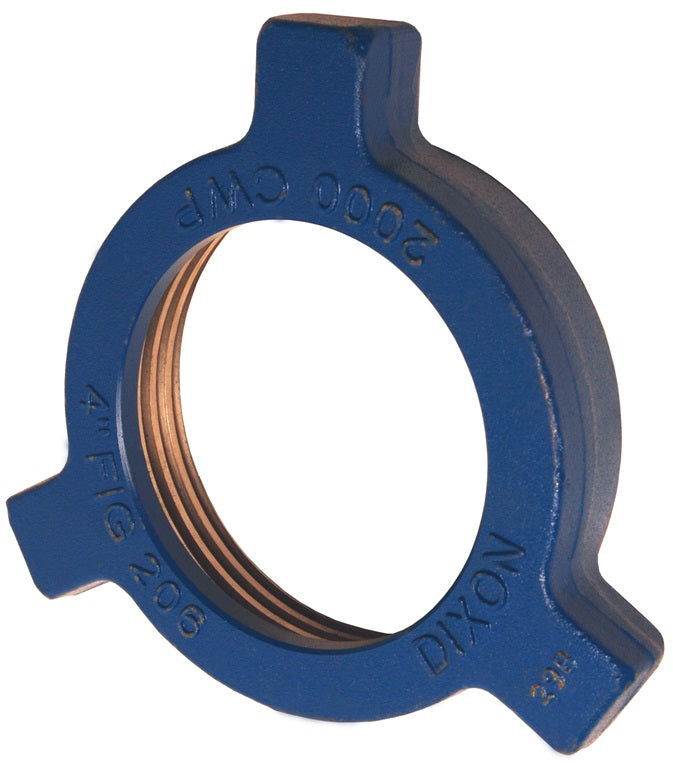 HU206100N by Dixon Valve | Boss® LPS Hammer Union Nut | Figure 200/206 | One-Piece | 1" Size | Forged Steel (AISI Standard)