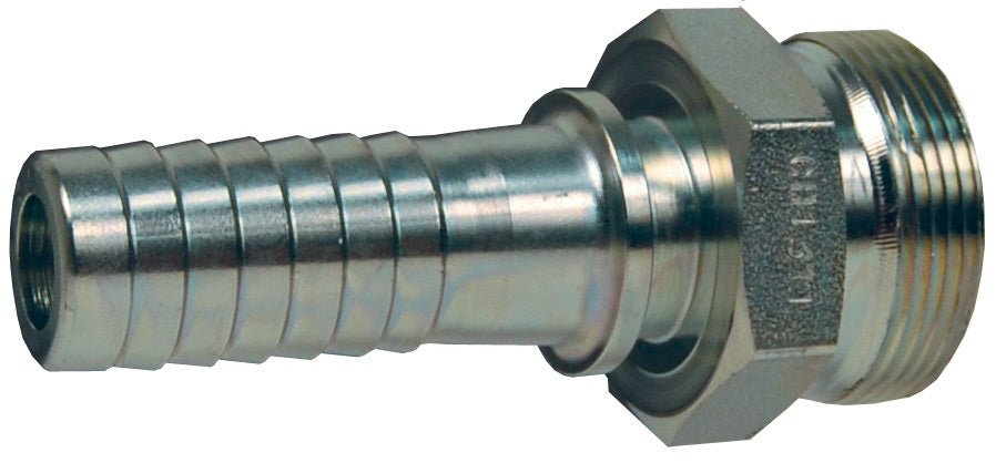 GH2826 by Dixon Valve | Boss® Spud Fitting | Spud x Hose Shank | 2" Thread Size | Plated Steel