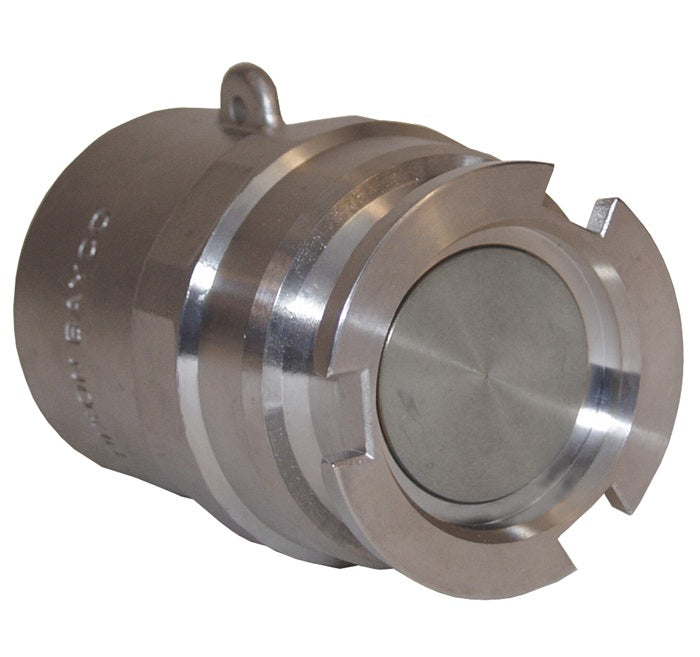 BA62-300 by Dixon Valve | Dry Disconnect | Bayonet Style | 3" Size | Adapter x Female NPT | FKM Seal | Aluminum