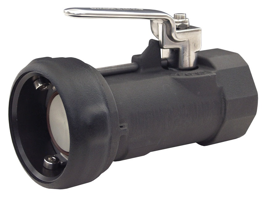 BC62-200 by Dixon Valve | Dry Disconnect | Bayonet Style | 2" Size | Coupler x Female NPT | FKM Seal | Anodized Hard Coat Aluminum