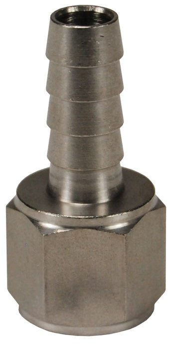 1040606SS by Dixon Valve | Female Hose Barb Insert | 3/8" Female NPT x 3/8" Hose ID | 303 Stainless Steel