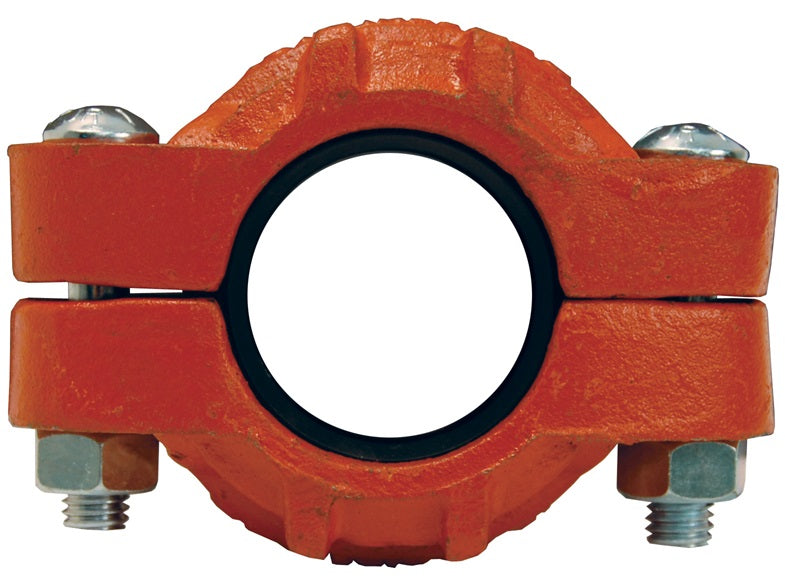 C20BU by Dixon Valve | Grooved Standard Coupling | Series-S | Style 11 | 10" Nominal Size | 10.750" Pipe OD | Nitrile Rubber Gasket | Ductile Iron