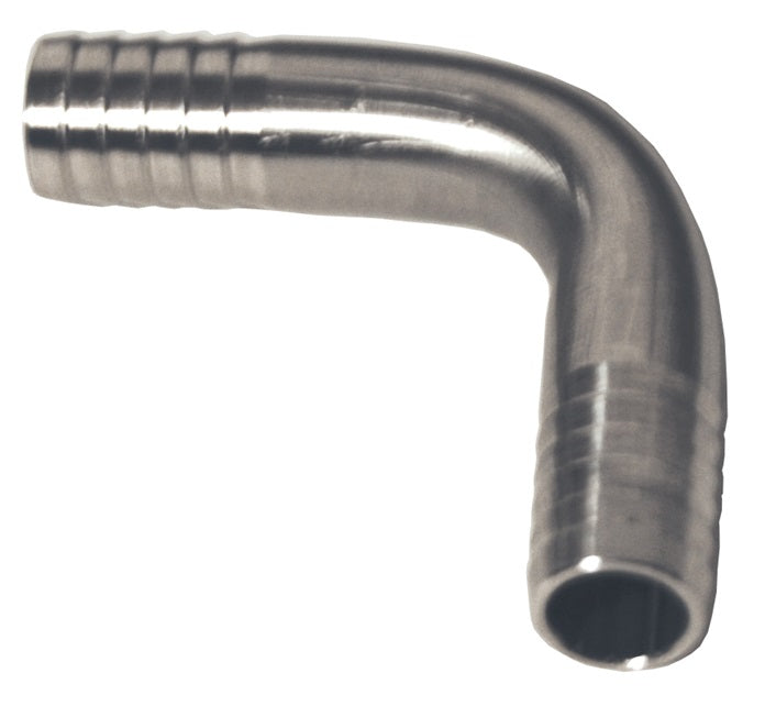 1770606SS by Dixon Valve | Hose Mender / Splicer | 90° Elbow | 3/8" Hose ID x 3/8" Hose ID | 304 Stainless Steel