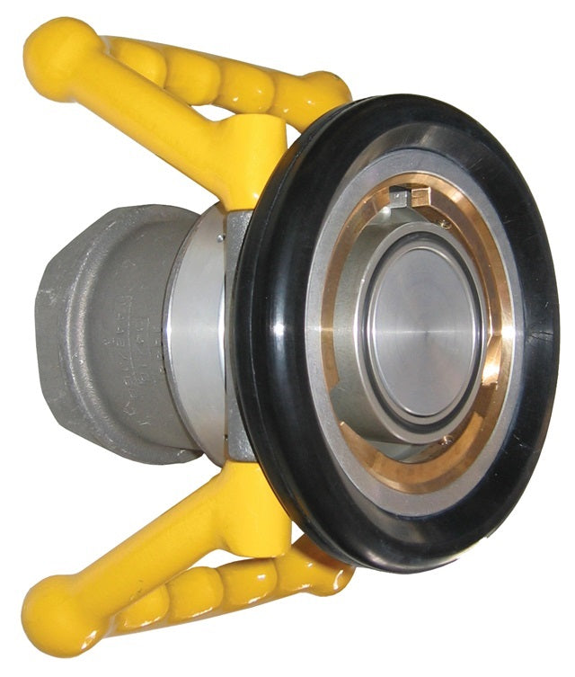 DAC250ALBSP by Dixon Valve | MannTek Dry Disconnect Aviation Coupler | Hose Unit | 2-1/2" Female BSP | ISO 45 Body Size | Aluminum