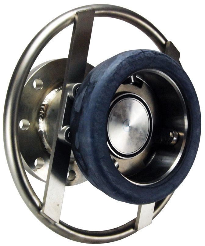 DDC400SSFL by Dixon Valve | MannTek Dry Disconnect Coupler | Hose Unit | 4" 150# ASA Flange | 164mm Body Size | 316 Stainless Steel