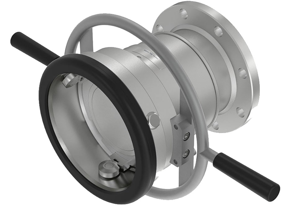 DDC600SSFL by Dixon Valve | MannTek Dry Disconnect Coupler | Hose Unit | 6" 150# ASA Flange | 238mm Body Size | 316 Stainless Steel