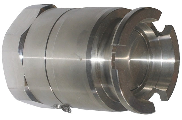 DGA200SS by Dixon Valve | MannTek Dry Disconnect Gas Adapter | 2" Female NPT | 71mm Body Size | 316 Stainless Steel