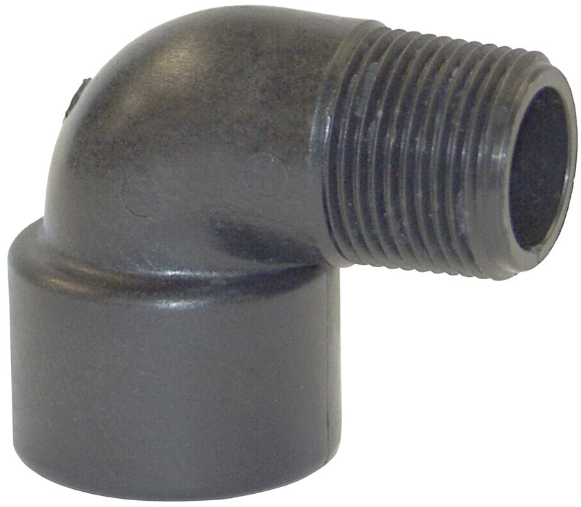 62247 by Dixon Valve | Street Elbow | 90° Elbow | Schedule 80 | 1-1/2" Female NPT x 1-1/2" Male NPT | Polypropylene