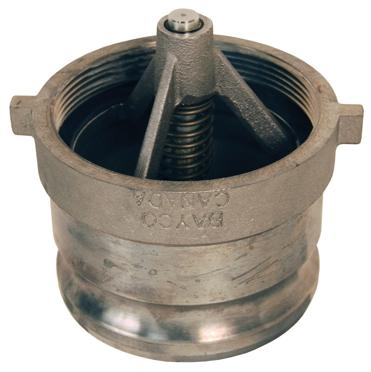 VR4086-BY by Dixon Valve | Vapor Recovery Tank Adapter | 4" Adapter Size x 4" Female NPT | Zinc / Aluminum Alloy