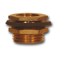 30013 by Midland | Garden Hose Evaporative Cooler Fitting | 1/2" Male Pipe x 1/2" Female Pipe (Tapped 1/8" on Hex) | Brass
