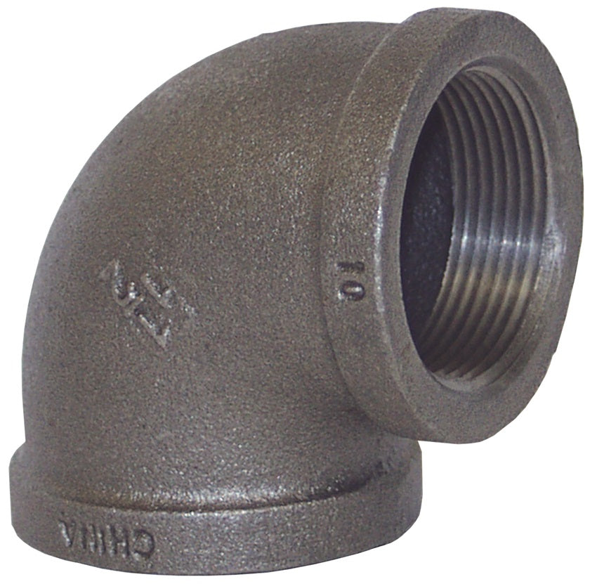 EL90600 by Dixon Valve | Pipe Adapter | 90° Elbow | 6" Female NPT x 6" Female NPT | 150# Iron