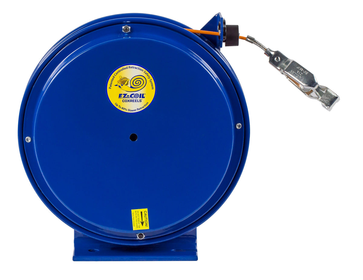 EZ-SD-35-1 by Coxreels | EZ-SD Series | EZ-Coil Safety Spring Driven Static Discharge Cable Reel | 5/32" Cable | Steel | 35ft Cable Included