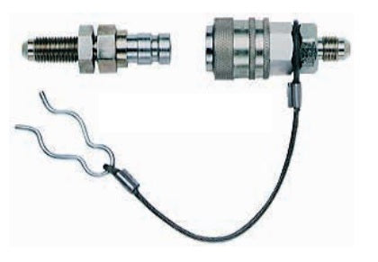 FBM1073 Eaton Aeroquip® -03 Quick-Disconnect Hydraulic Brake and Clutch Coupling - Steel