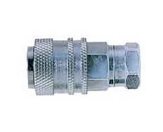 FBM3082 (FCM3082) Eaton Aeroquip® Quick-Disconnect Pressure Sensing Coupling - 1/4" Female Coupling x 1/4-18 NPTF Female Pipe