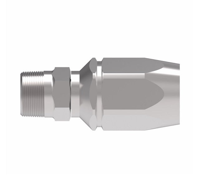 FC5985-0808S Aeroquip by Danfoss | Male Pipe 100R2 TTC Reusable Hose Fitting | FC Series | -08 Male Pipe x -08 Reusable Hose End | Steel