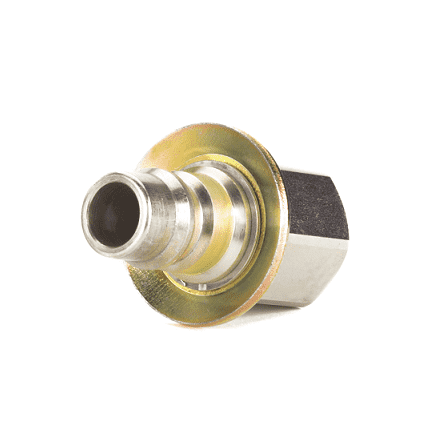 FD69-1002-06-08 Hansen® by Danfoss | Quick Disconnect Coupling | FD69 Series | 3/8" Female NPT x 1/2" Water Blast | Plug | No Seal | Steel