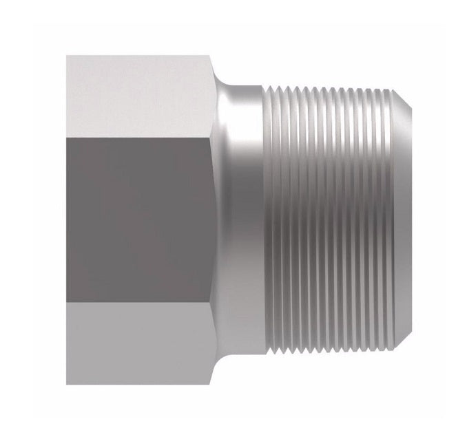 FF1851T1010S Aeroquip by Danfoss | ORS/Braze Adapter | -10 Male O-Ring Face Seal x -10 Braze End | Steel