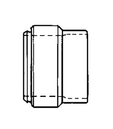 FF9173-16S Aeroquip by Danfoss | Ferrule for Flareless Tube Fittings | Style A | -16 Size | Steel