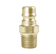 FH33MB by ZSi-Foster | Quick Disconnect | FIH Series | Unvalved Plug | 3/8" MPT | Brass