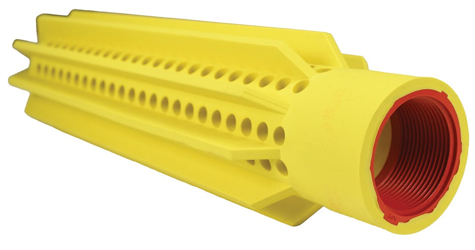 FLSS200-NPT5 by Dixon Valve | Flexible Strainer | 2" Size | 1-1/2" Female NPT | 5mm Holes | 63mm Width | 370mm Length