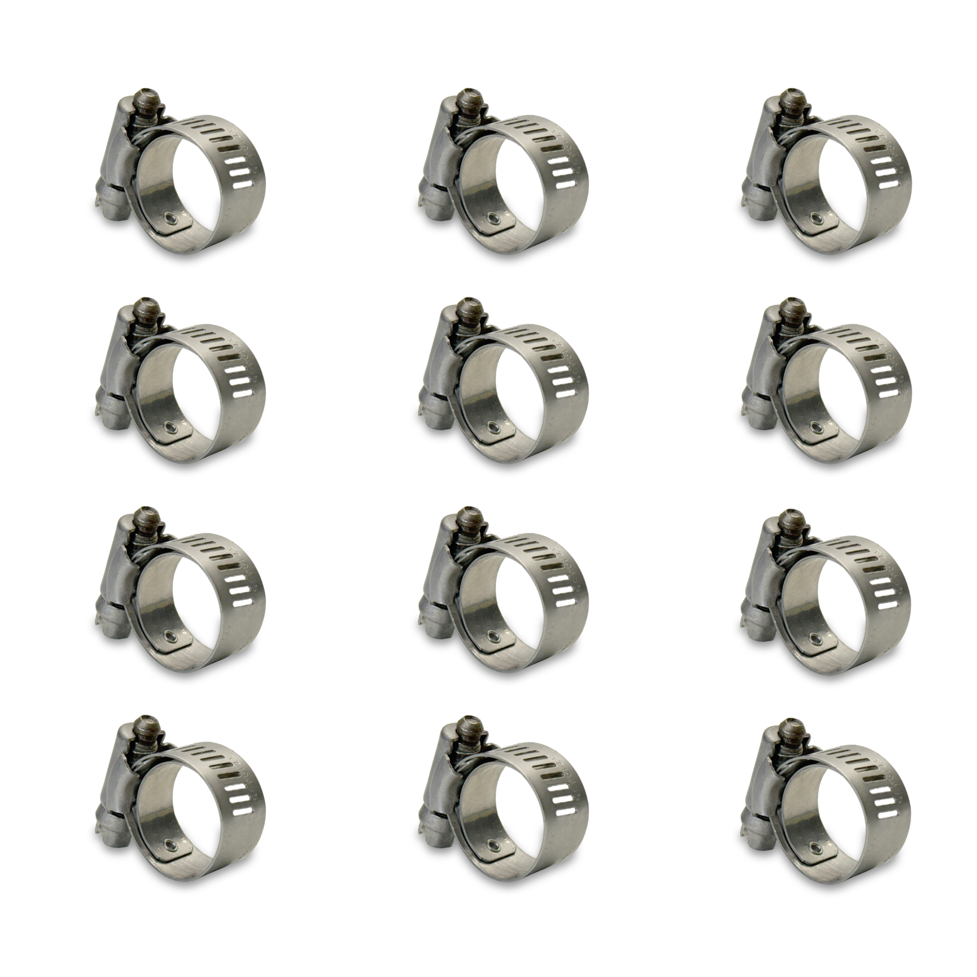 FLX2582-0008 by FlexFab | Series 2582 | Lined Worm Gear Clamps | 0.63" Min Dia | 1.00" Max Dia | 10 Per pack