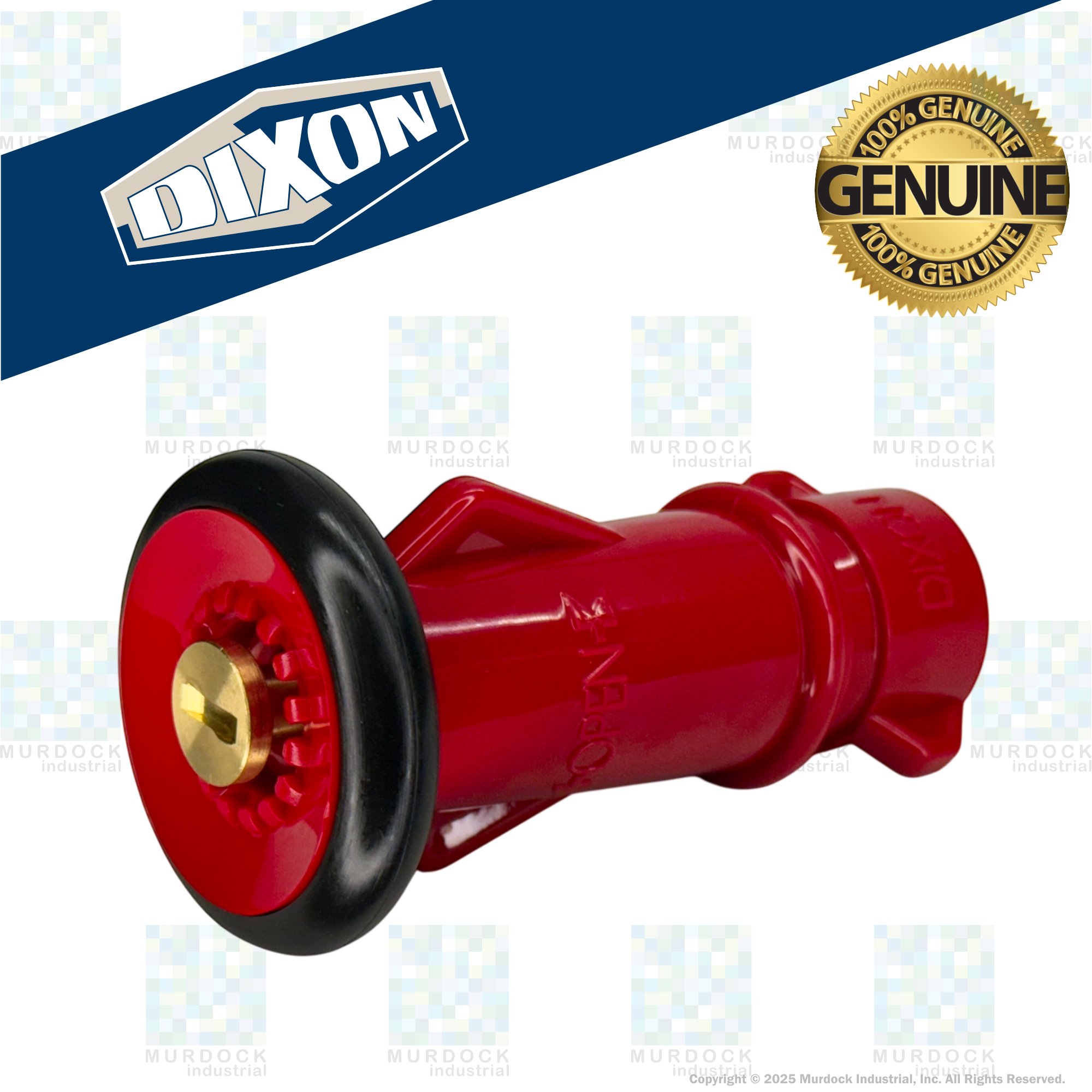 FNB75GHT by Dixon Valve | Fog Nozzle with Bumper | 3/4" Female GHT | Polycarbonate