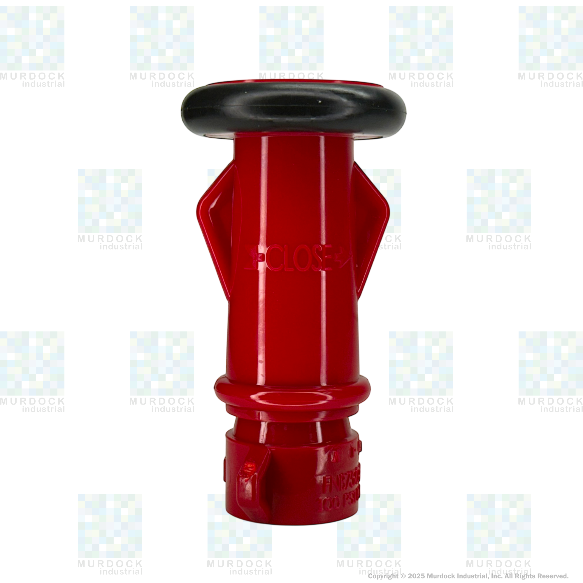 FNB75GHT by Dixon Valve | Fog Nozzle with Bumper | 3/4" Female GHT | Polycarbonate