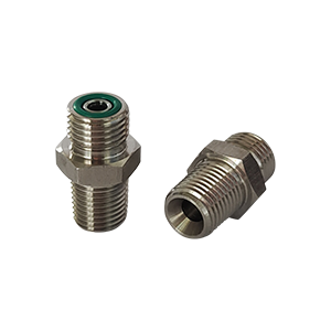 FSS316-FS2404-04-04 Foster | Stainless Steel ORFS Male x Male NPTF