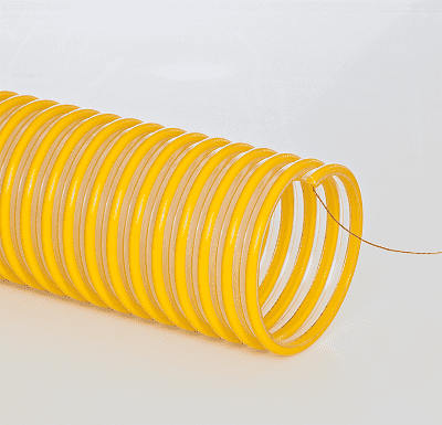 4-Flex-Tube-FlexStat-60-50 by Flexaust | #3530040050 | Flex-Tube FlexStat 60 | Dust and Material Handling Duct Hose | 4 inch | 50ft