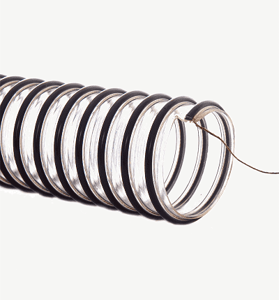 6-Flex-Tube-FlexStat-50 by Flexaust | #3641060050 | Flex-Tube FlexStat | Fume, Dust, and Material Handling Duct Hose | 6 inch | 50ft