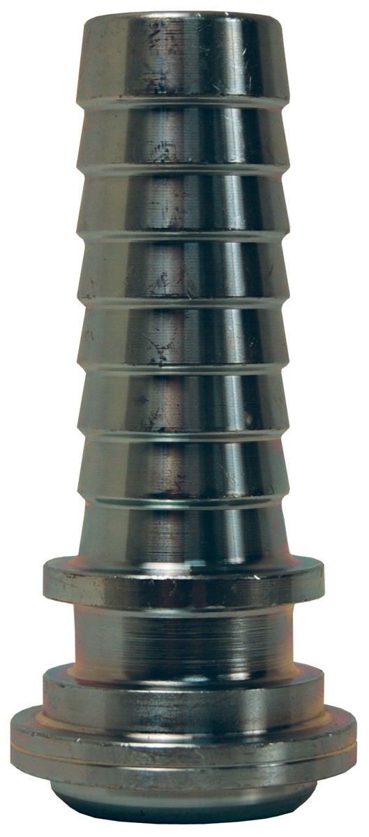 GBA by Dixon Valve | Boss® Ground Joint Stem | 1/4" Hose Shank | Plated Steel