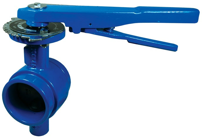 GIBFV300 by Dixon Valve | Grooved End Butterfly Valve | 3" Grooved End x 3" Grooved End | Ductile Iron