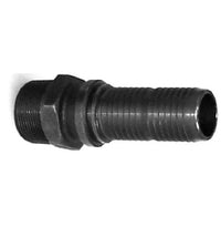 GJM-050CR-SP by Midland | Crimplok High Pressure Male Stem | 1/2" Male NPT x 1/2" Hose Barb | Straight | Plated Steel