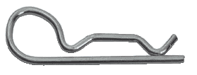 GSAFETYCLIP Dixon Valve Safety clip for Global Couplers - Zinc Plated Carbon Steel - (Pack of 25)