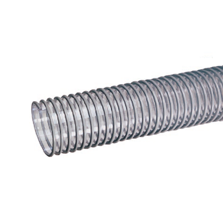 GT250X50 Tigerflex by Kuriyama | GT Series | Ducting/Material Handling Hose | 2-1/2" ID | PVC | 50ft Length
